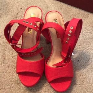 Go Jane open toe heeled sandals